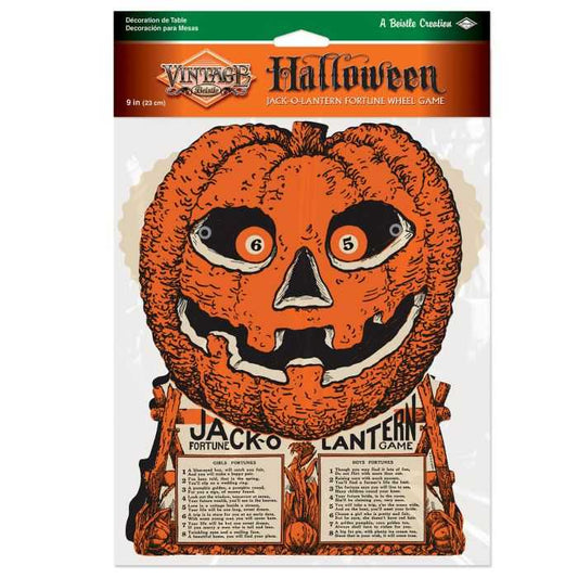 Seasonal Decor, Halloween Vintage Halloween J-O-L Fortune Wheel Game by Beistle 01551 12 $ Shop All Quirks! Stew's Incense
