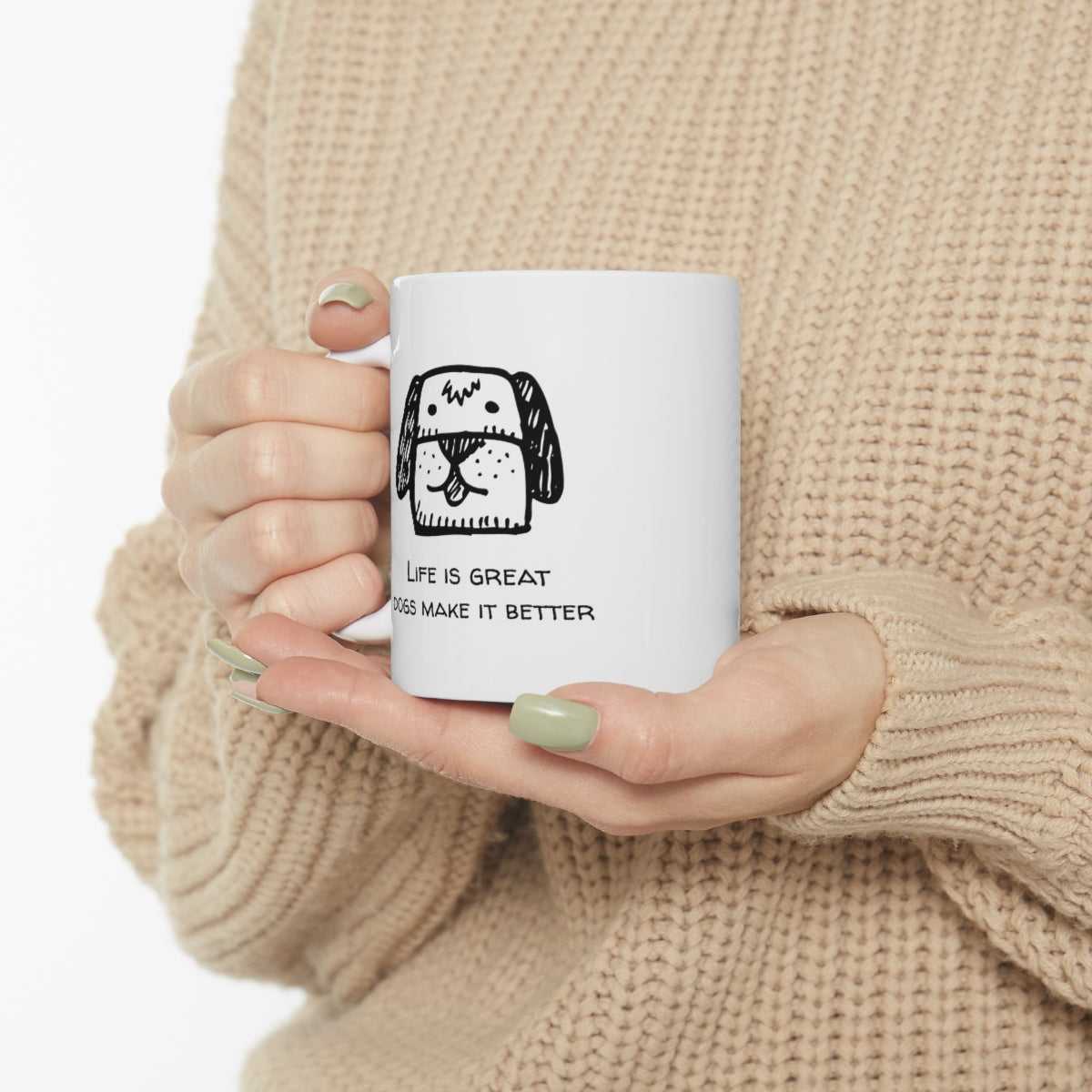 Mug Life Is Better With A Dog Novelty Mug 14666872245754040215 24 $ Mugs Onetify Stew's Incense
