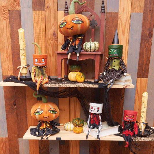 Seasonal Decor, Halloween Gustavo Gathered Traditions Box Head Art Doll XFGS76954 39 $ Shop All Quirks! Stew's Incense