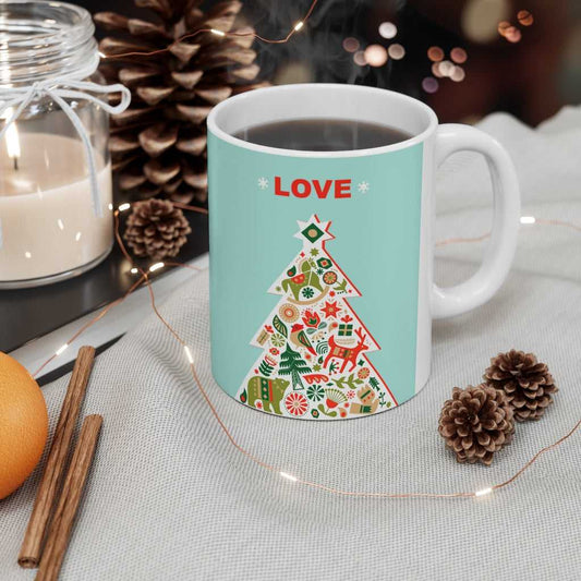 Mug Christmas Tree with Love Ceramic Mug 11oz 3576295374 24 $ Shop All Onetify Stew's Incense