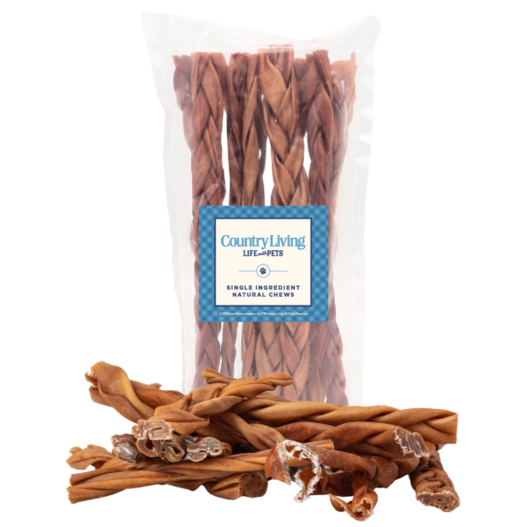 Dog Treats Country Living All-Natural Braided Collagen Sticks - Premium, Long-Lasting Dog Treats – 12-Inch Thick (10-Pack) PCK126-10P 41 $ Pet Lovers Store American Pet Supplies Stew's Incense