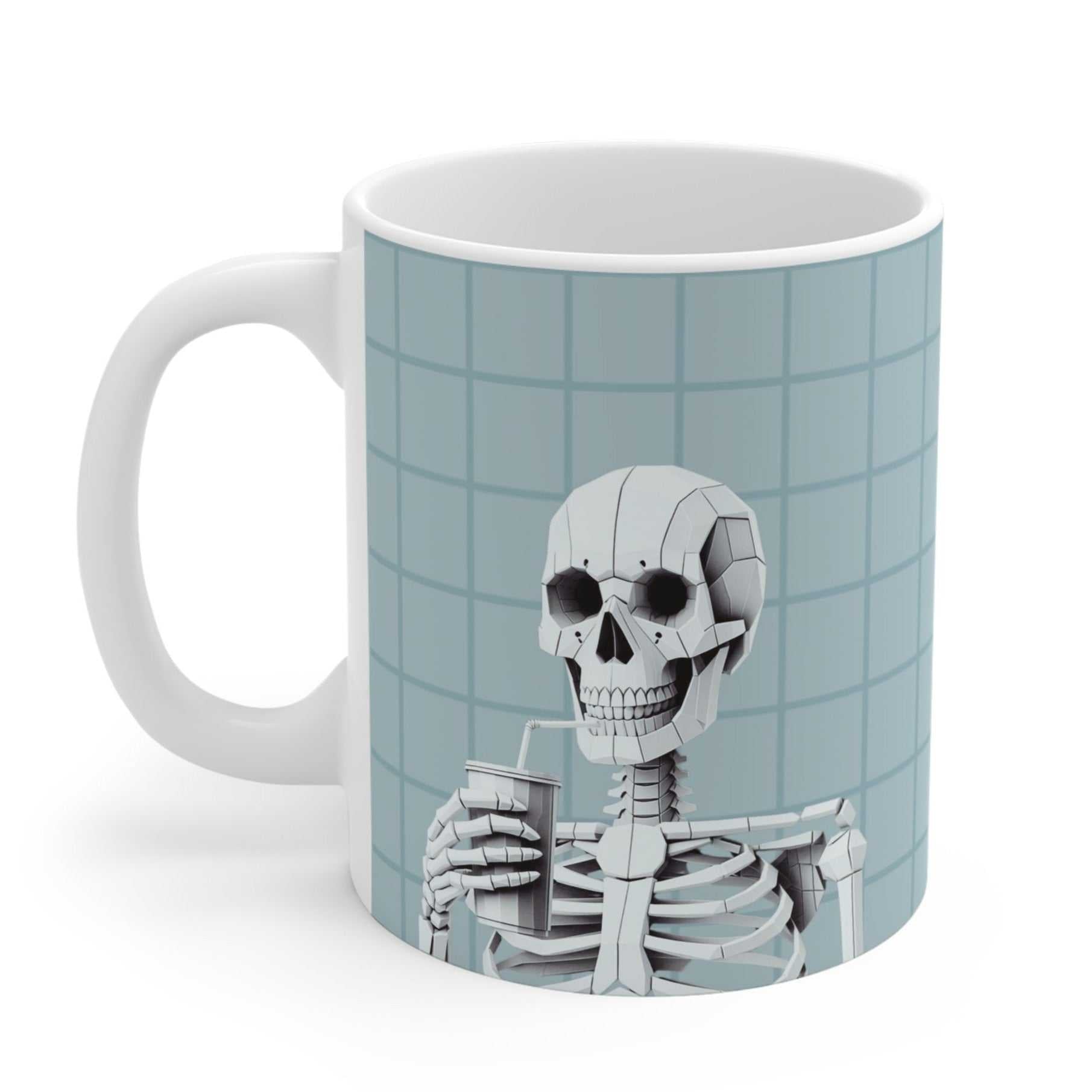 Mug Skeleton Sipster Blue Mug 16694621985573618768 24 $ Mugs Onetify Stew's Incense