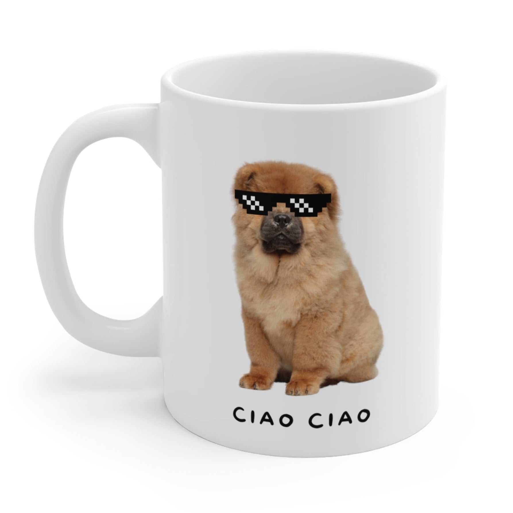 Mug Chow Chow in Pixel Sunglasses Mug 23068516077151964956 24 $ Mugs Onetify Stew's Incense