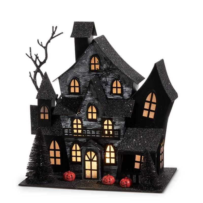 Raz Imports Halloween Lighted Black Haunted Halloween House 4419096 59 $ Shop All Quirks! Stew's Incense