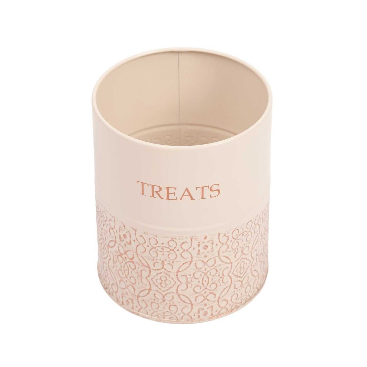 Treat Jar Country Living Dog Treat Canisters - Set of 2 Carbon Steel Jars with Bamboo Lids – White Swan PL3200S 36 $ Pet Lovers Store American Pet Supplies Stew's Incense