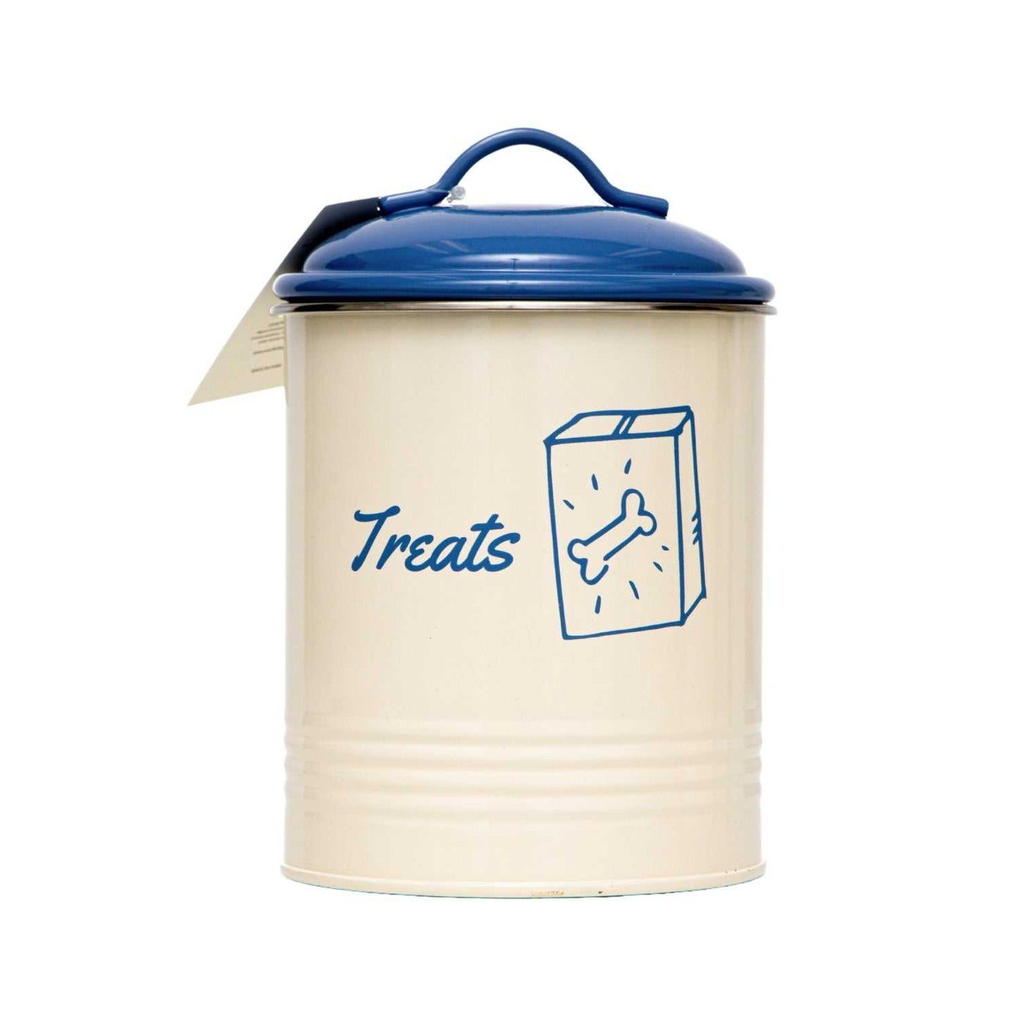 Country Living Set of 3 Pet Treat Canisters, Dog Treat Storage – French Blue Lid PL3403S 36 $ Pet Lovers Store American Pet Supplies Stew's Incense