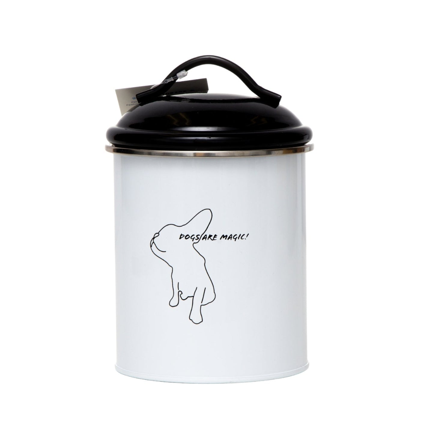 Containers Country Living Set of 3 Pet Treat Storage Canisters – Black & White PL3400S 36 $ Pet Lovers Store American Pet Supplies Stew's Incense