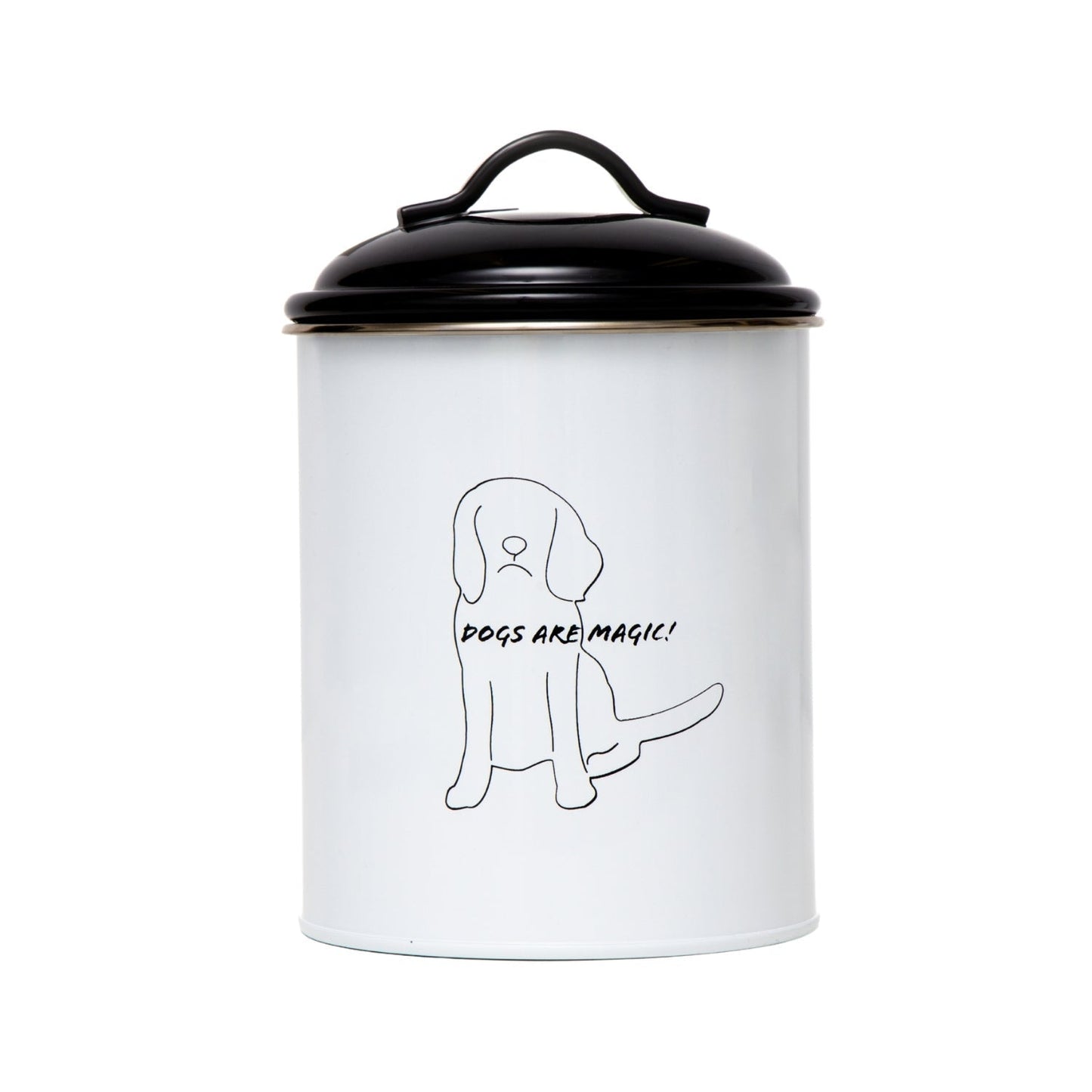 Containers Country Living Set of 3 Pet Treat Storage Canisters – Black & White PL3400S 36 $ Pet Lovers Store American Pet Supplies Stew's Incense