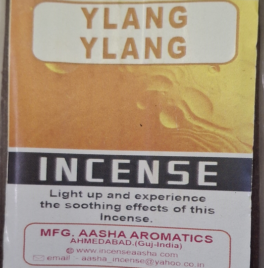 Aasha Ylang Ylang Incense Sticks-12 Inch-Approx. 60 Sticks | | Stew's Incense