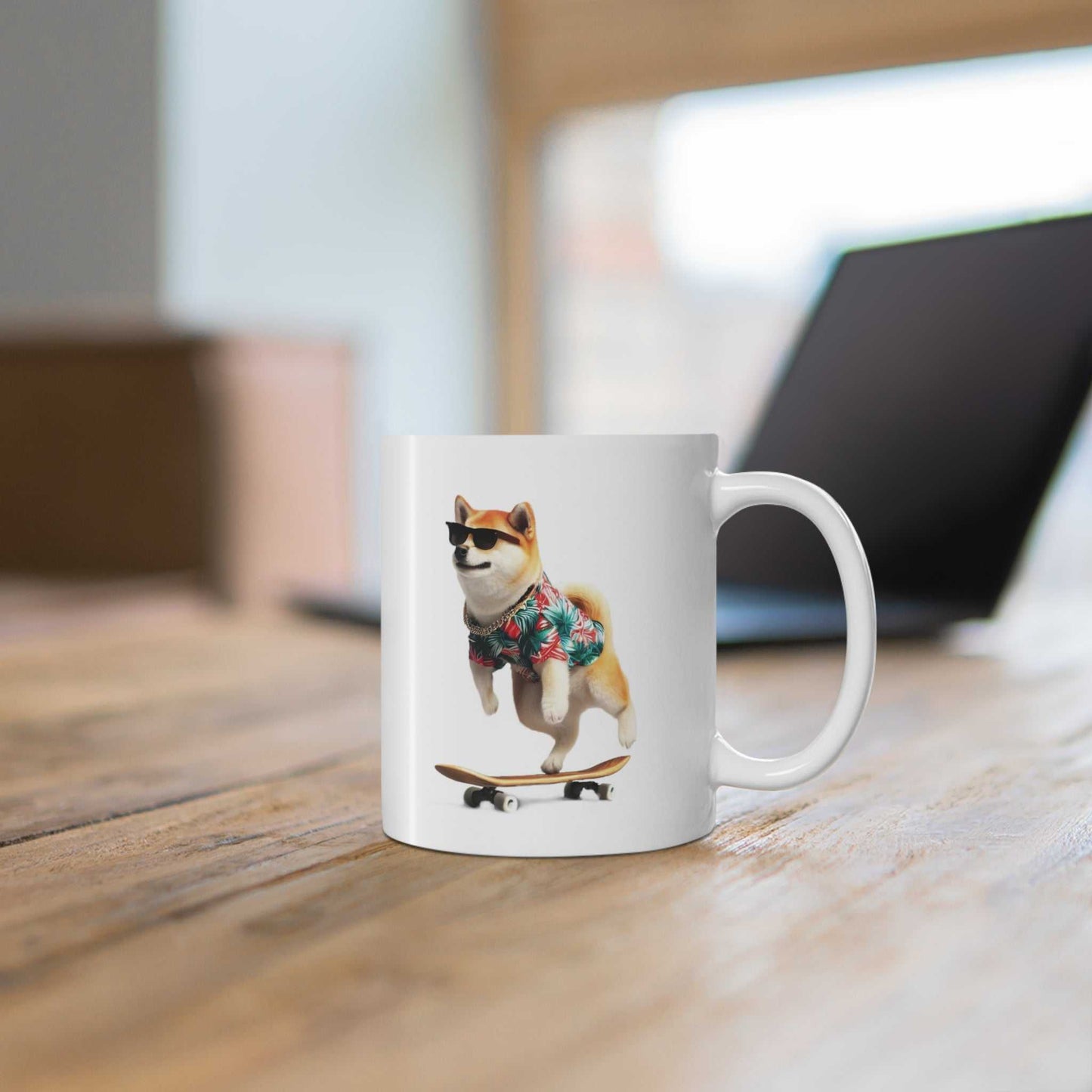 Mug Shiba In Hawaiian Shirt Mug 26654971685230926517 24 $ Mugs Onetify Stew's Incense