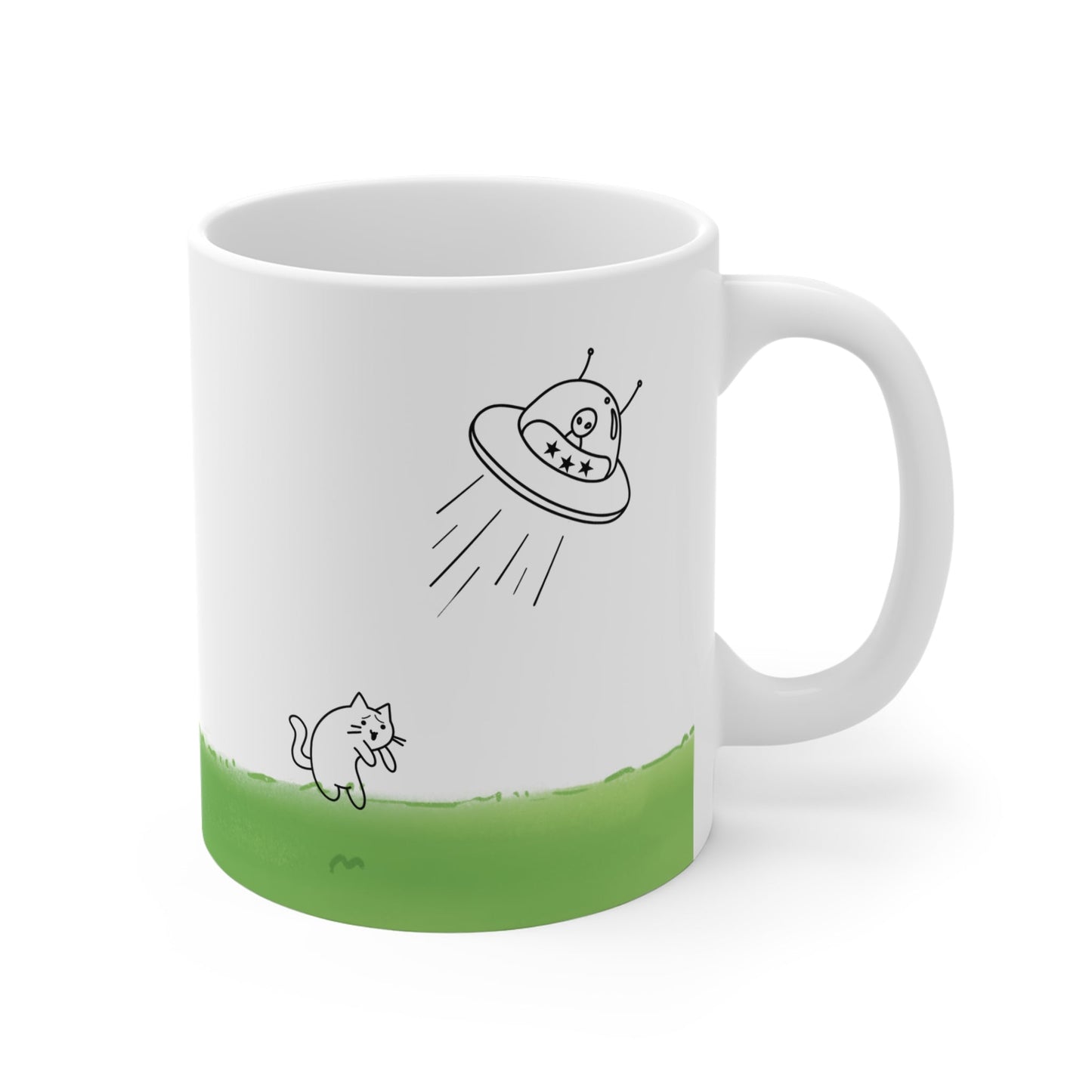 Mug UFO Abducting Cat Mug 51395338686299164464 24 $ Shop All Onetify Stew's Incense