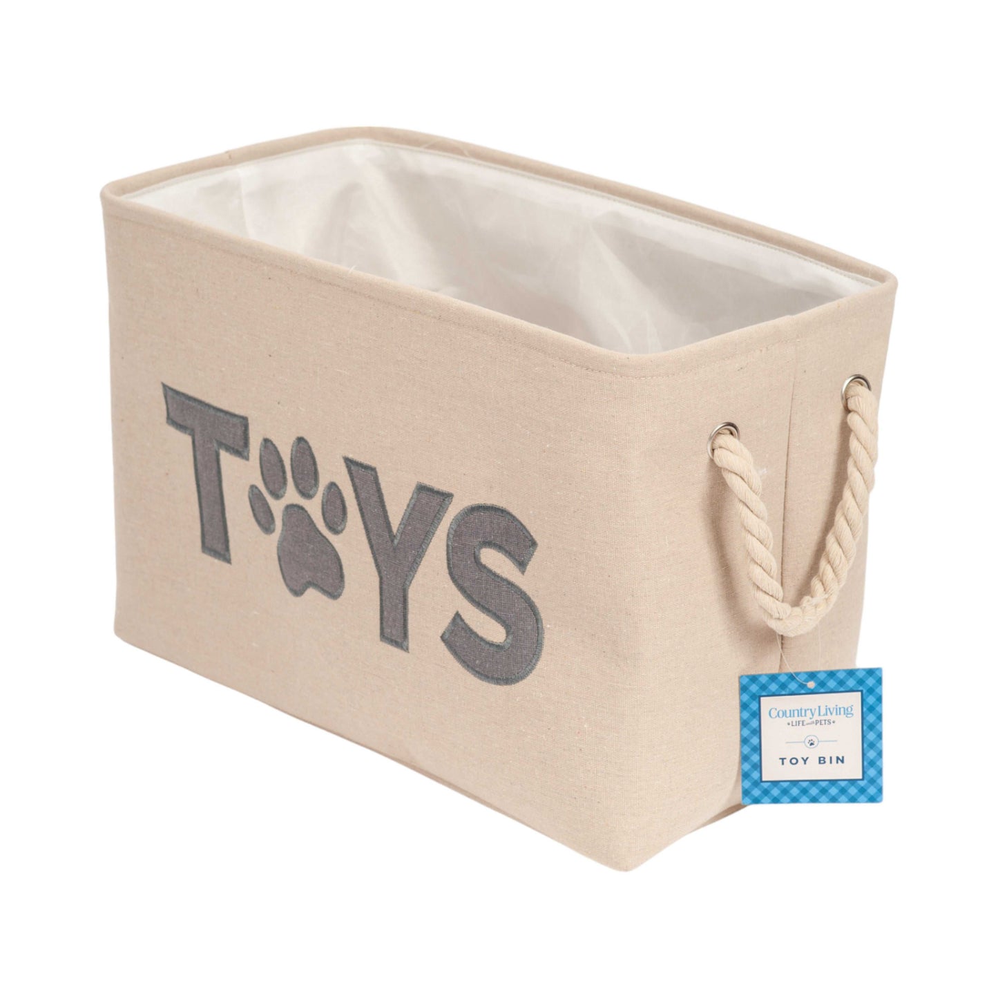 Containers Country Living Foldable Fabric Dog Toy Storage Bin - Convenient Organizer for Pet Accessories CL-1004 19 $ Pet Lovers Store American Pet Supplies Stew's Incense