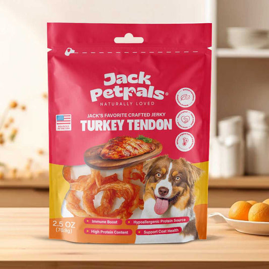 Dog Treats Jack PetPals Handcrafted Jerky Turkey Tendon Dog Treats (2.5oz) PCK8000 18 $ Pet Lovers Store American Pet Supplies Stew's Incense