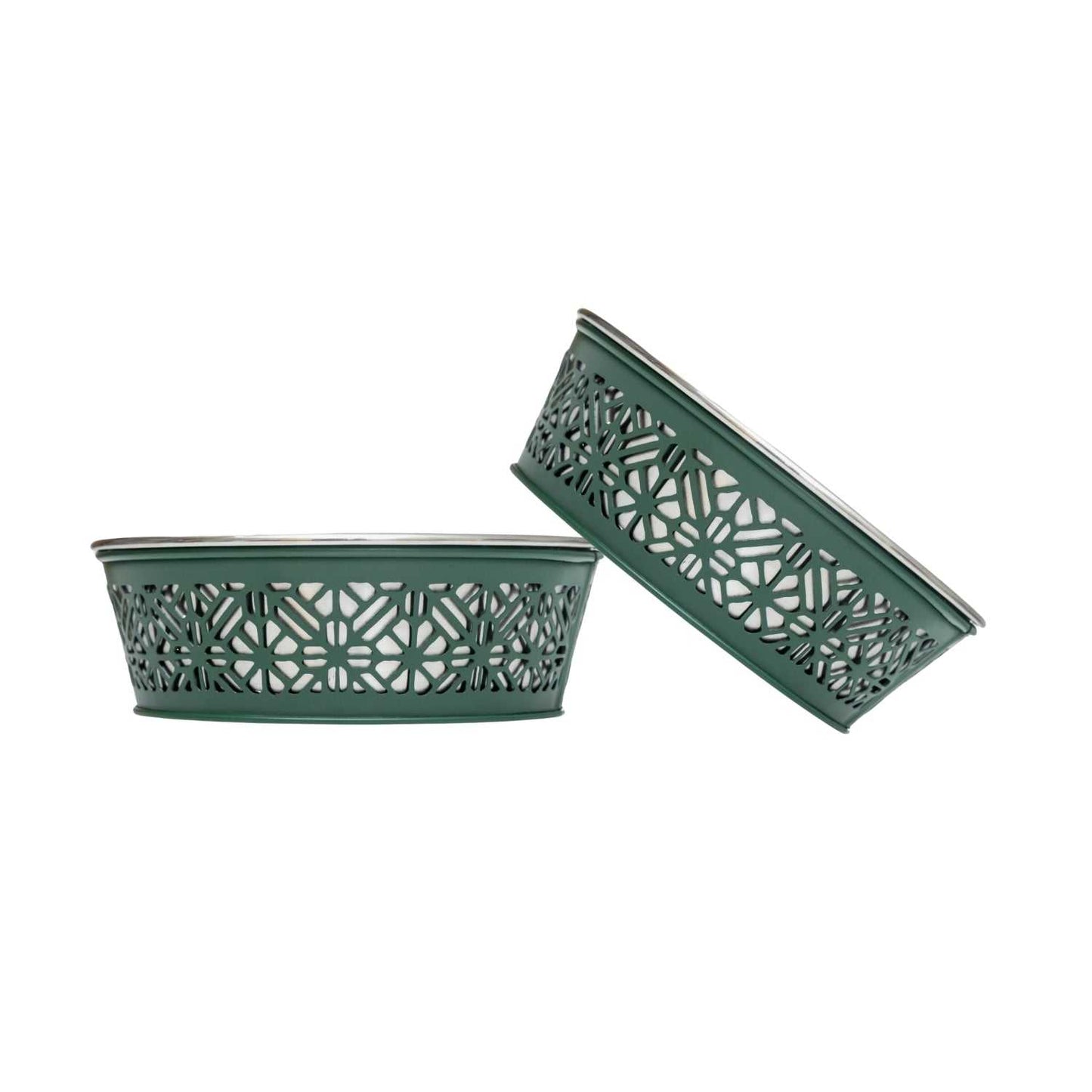 Bowl Country Living Set of 2 Stainless Steel Dog Bowls – Farmhouse Style, Ideal for Small to Medium Dogs DMD007 24 $ Pet Lovers Store American Pet Supplies Stew's Incense