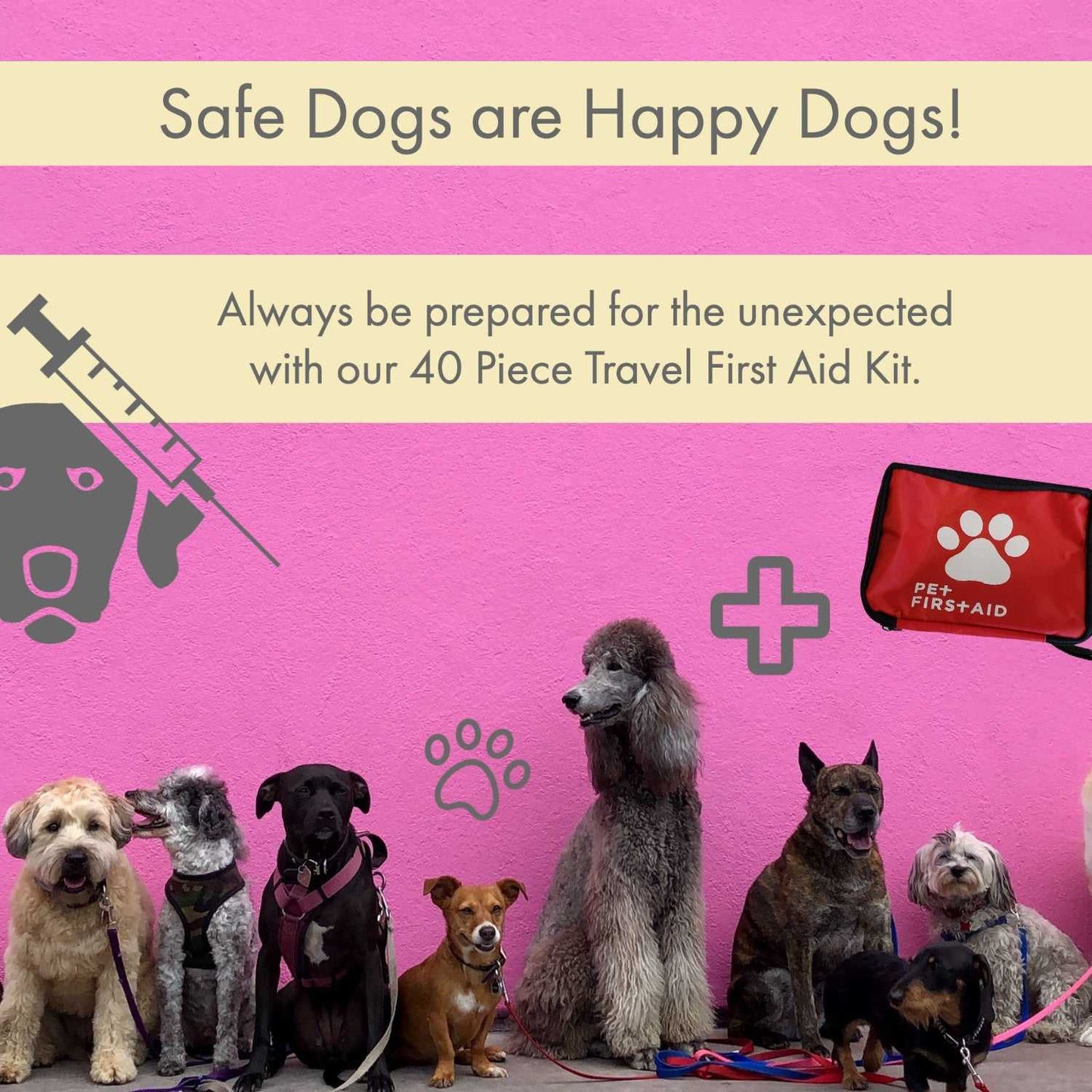 Pet First Aid Kits Comprehensive 40-Piece Pet Travel First Aid Kit for Emergencies, Safety, & Adventure TVL3610 19 $ Pet Lovers Store American Pet Supplies Stew's Incense