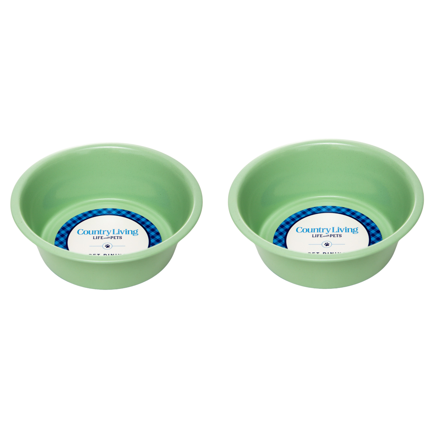 Bowl Country Living Set of 2 Coated Stainless Steel Heavy Dog Bowls - Ideal for Medium to Large Breeds HWB550 19 $ Pet Lovers Store American Pet Supplies Stew's Incense