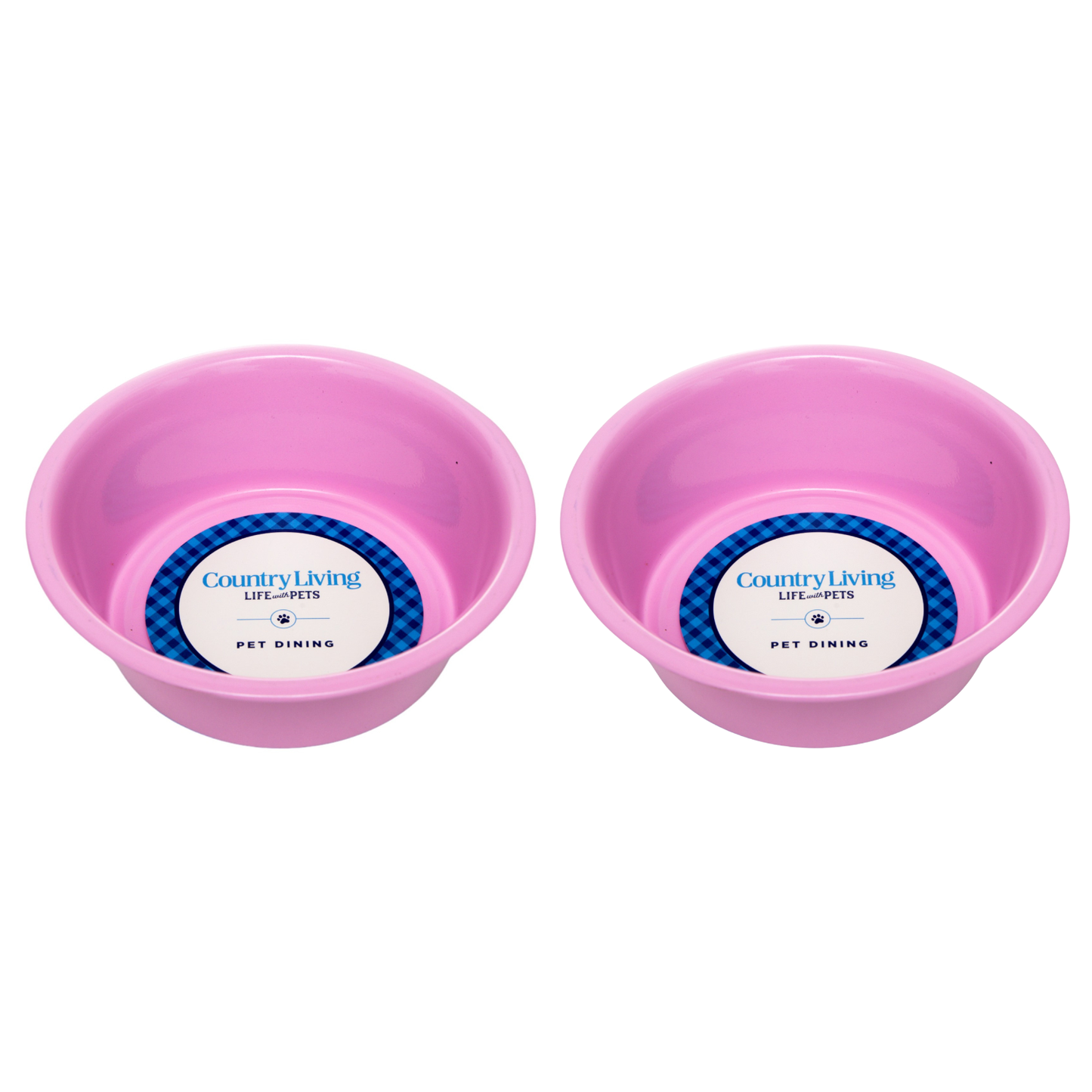 Bowl Country Living Set of 2 Coated Stainless Steel Heavy Dog Bowls - Ideal for Medium to Large Breeds HWB550 19 $ Pet Lovers Store American Pet Supplies Stew's Incense