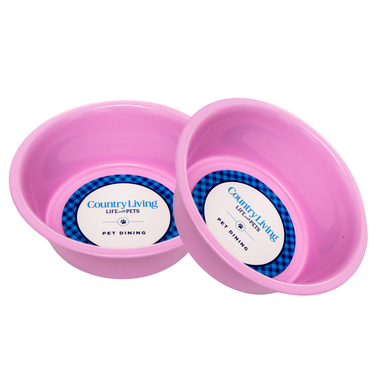 Bowl Country Living Set of 2 Coated Stainless Steel Heavy Dog Bowls - Ideal for Medium to Large Breeds HWB550 19 $ Pet Lovers Store American Pet Supplies Stew's Incense