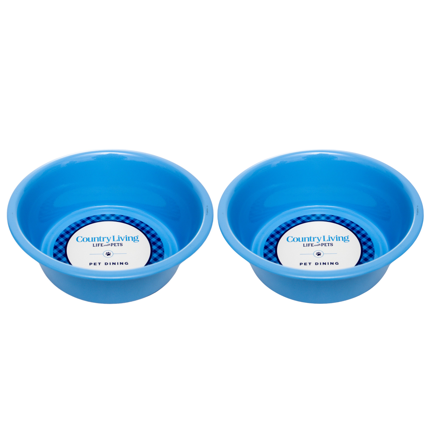 Bowl Country Living Set of 2 Coated Stainless Steel Heavy Dog Bowls - Ideal for Medium to Large Breeds HWB550 19 $ Pet Lovers Store American Pet Supplies Stew's Incense