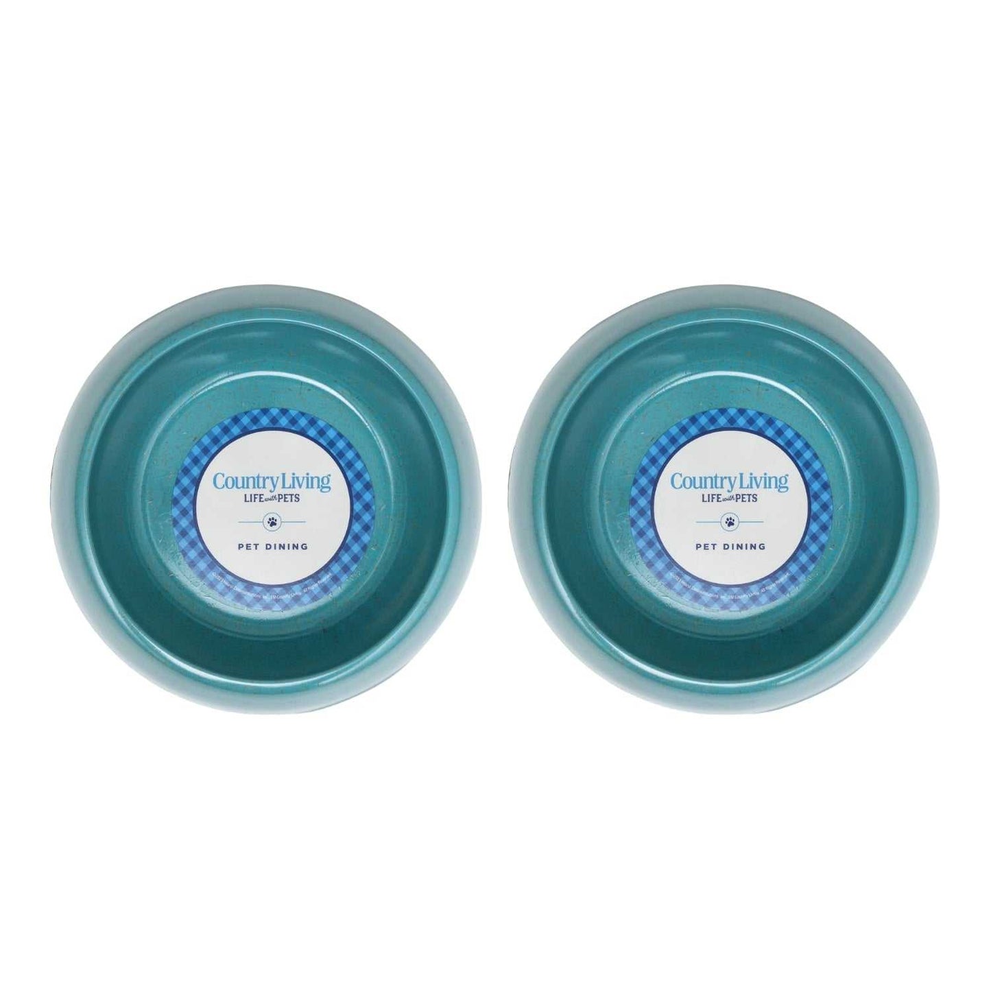 Bamboo Bowls Country Living Set of 2 Natural Fiber Dog Bowls – Teal Blue SPD-609 21 $ Pet Lovers Store American Pet Supplies Stew's Incense