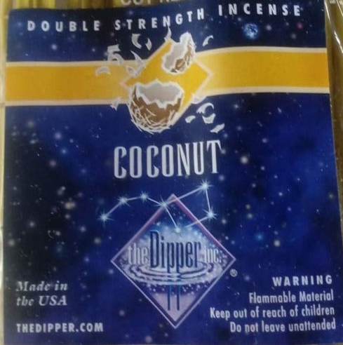 The Dipper Coconut 19 Inch Jumbo Incense Sticks - 50 Sticks