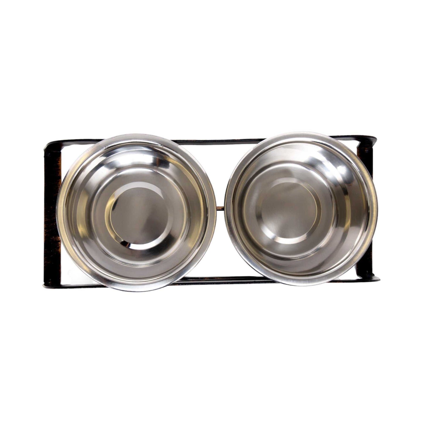 Elevated Feeders Country Living Rustic Dog Bone Elevated Feeder with 2 Stainless Steel Bowls WDS-410A 25 $ Pet Lovers Store American Pet Supplies Stew's Incense