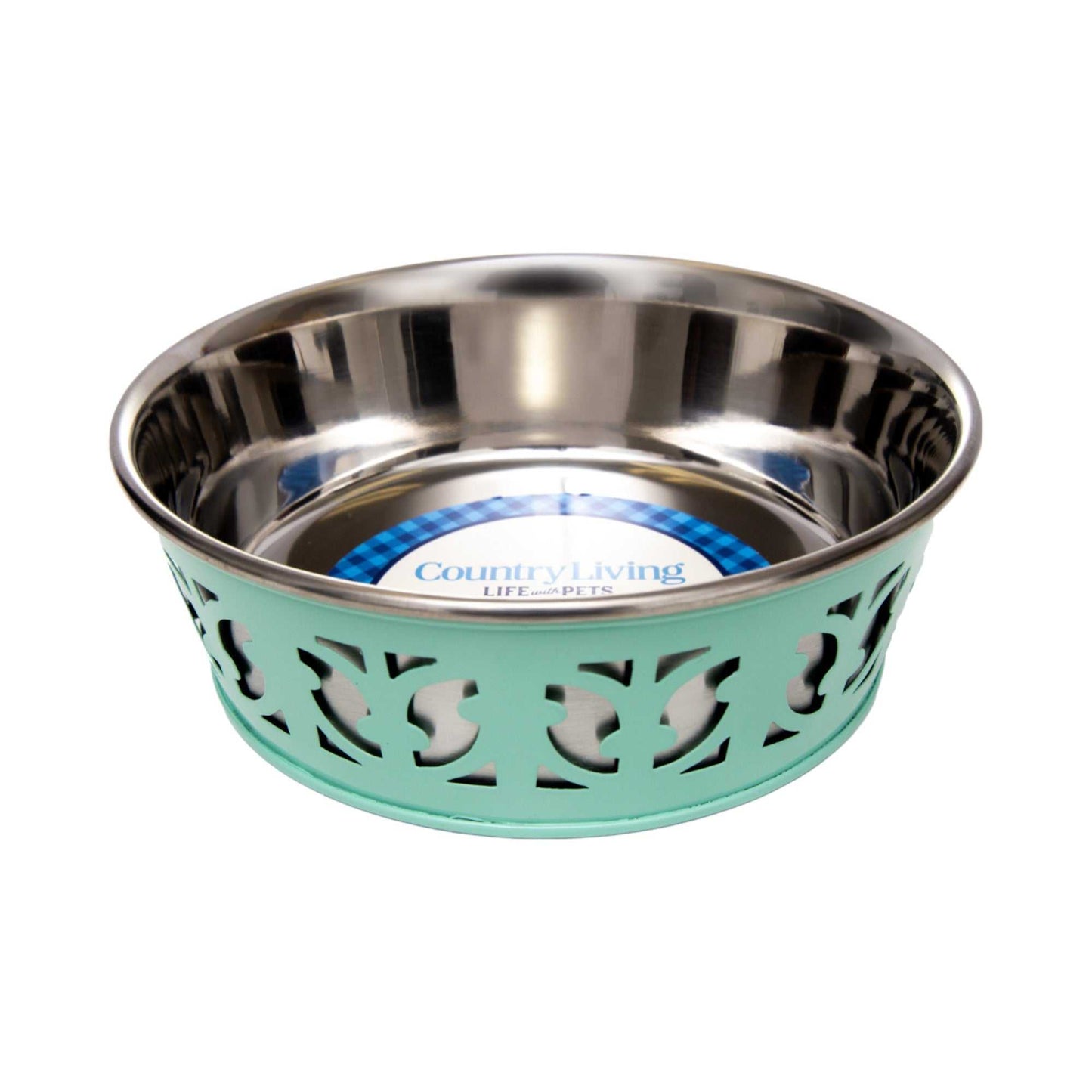 Bowl Country Living Set of 2 Stainless Steel Dog Bowls – Farmhouse Style, Ideal for Small to Medium Dogs DMD007 24 $ Pet Lovers Store American Pet Supplies Stew's Incense