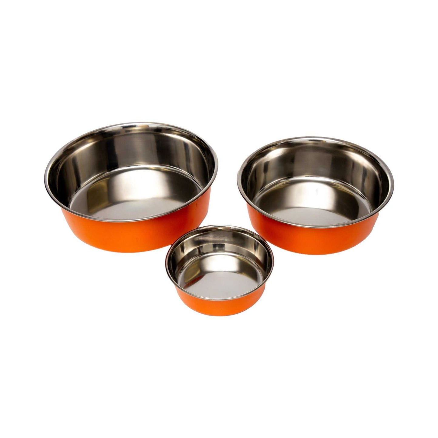 Bowl Country Living Set of 2 Heavy Gauge Stainless Steel Dog Bowls - Perfect for Food & Water SBS 2491 18 $ Pet Lovers Store American Pet Supplies Stew's Incense
