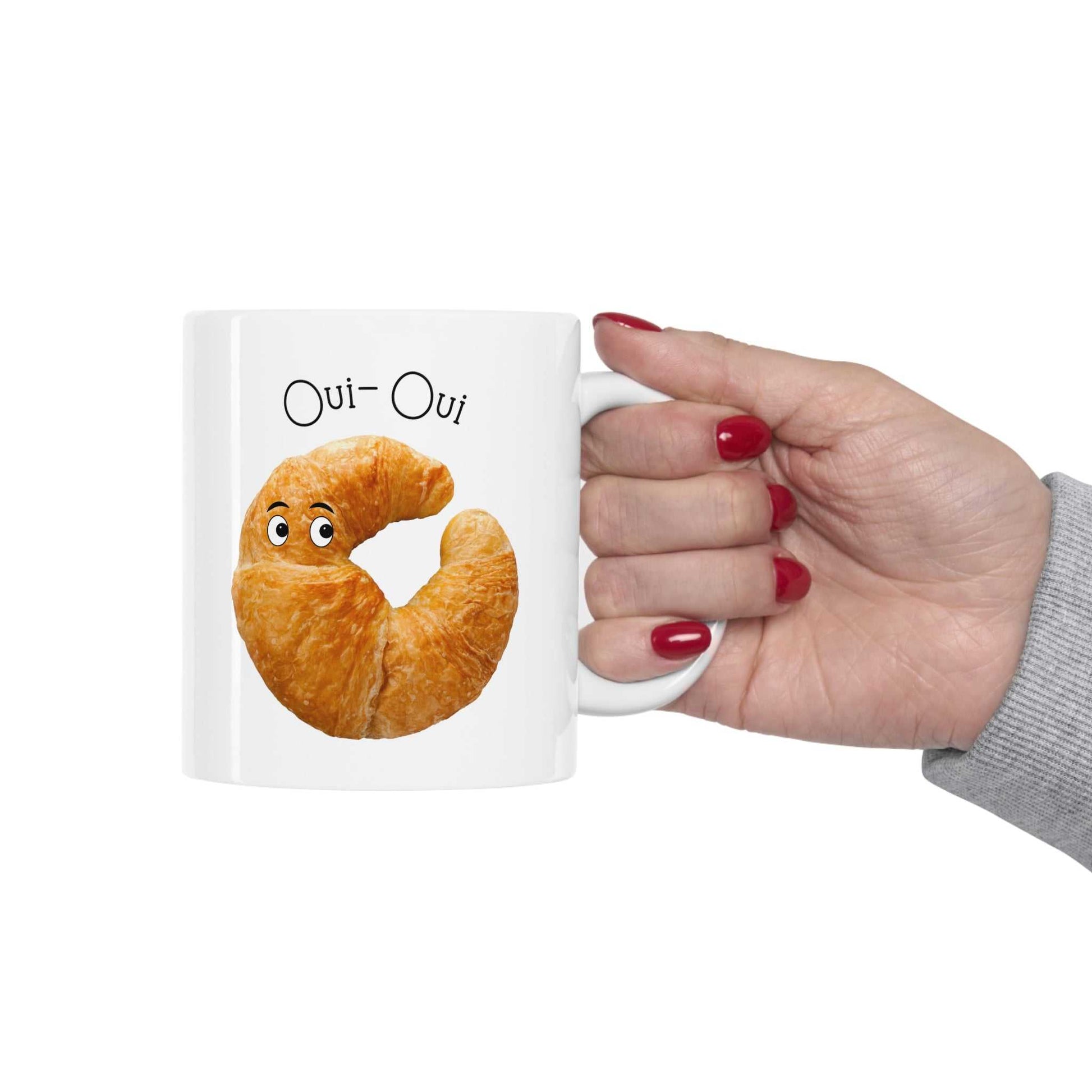Mug Oui Oui French Croissant Novelty Mug 18027958851796650472 24 $ Mugs Onetify Stew's Incense