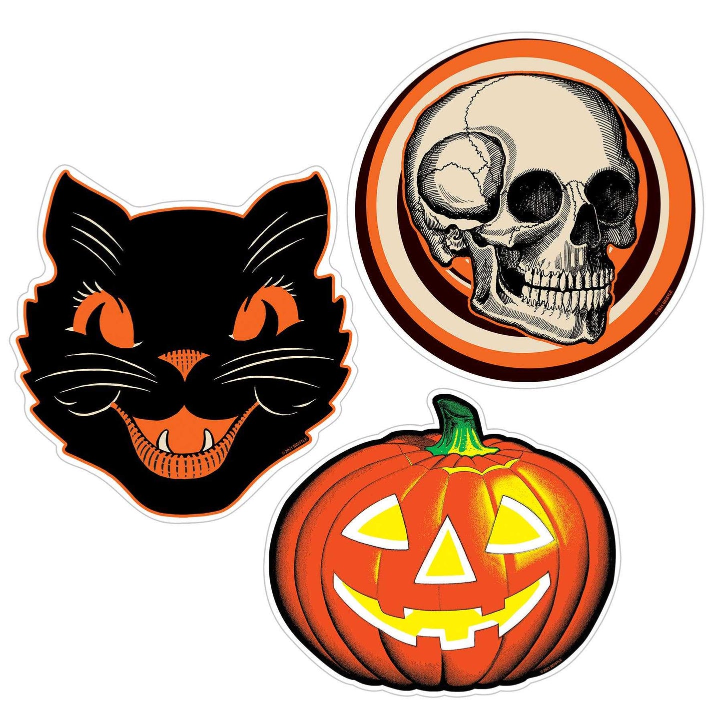 Seasonal Decor, Halloween Plastic Vintage Halloween Cutouts Set of 3 by Beistle 01252 14 $ Shop All Quirks! Stew's Incense