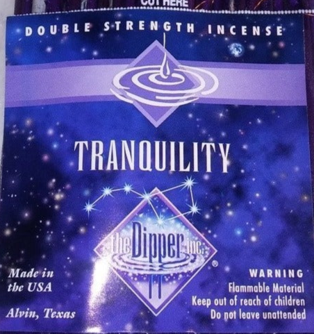 The Dipper Tranquility 19 Inch Jumbo Incense Sticks - 50 Sticks