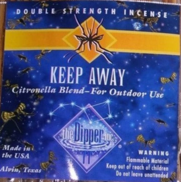 The Dipper Keep Away -Citronella- 19 Inch Jumbo Incense Sticks - 50 Sticks | | Stew's Incense
