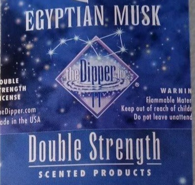 The Dipper Egyptian Musk 11 Inch Incense Sticks - 20 Sticks