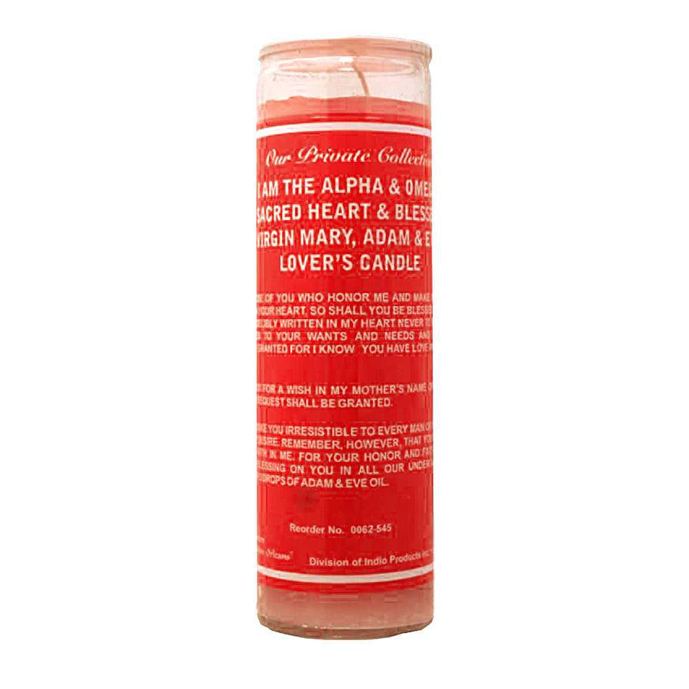 Candle 7 Day 7 Sisters of New Orleans Adam & Eve Candle 0062-545 10 $ The Witches Sage LLC Stew's Incense