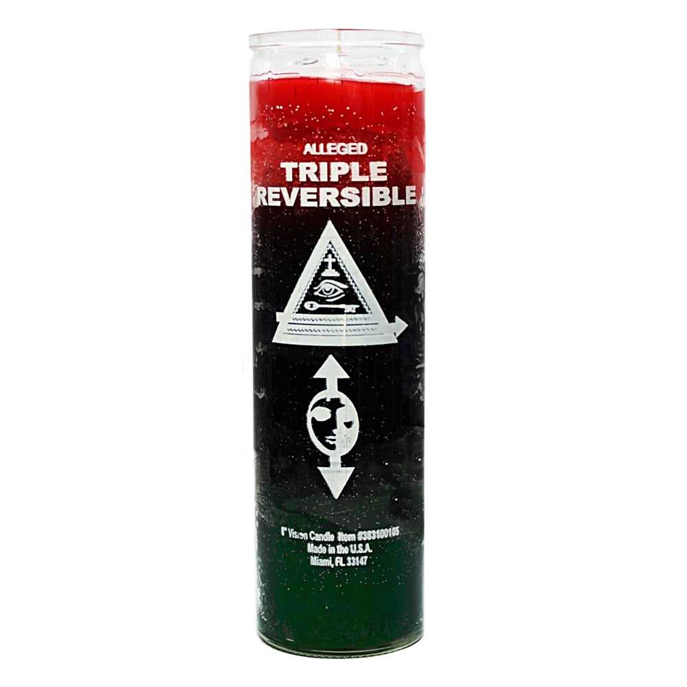 Candle 7 Day Triple Reverse Candle C8S-3REV 8 $ The Witches Sage LLC Stew's Incense