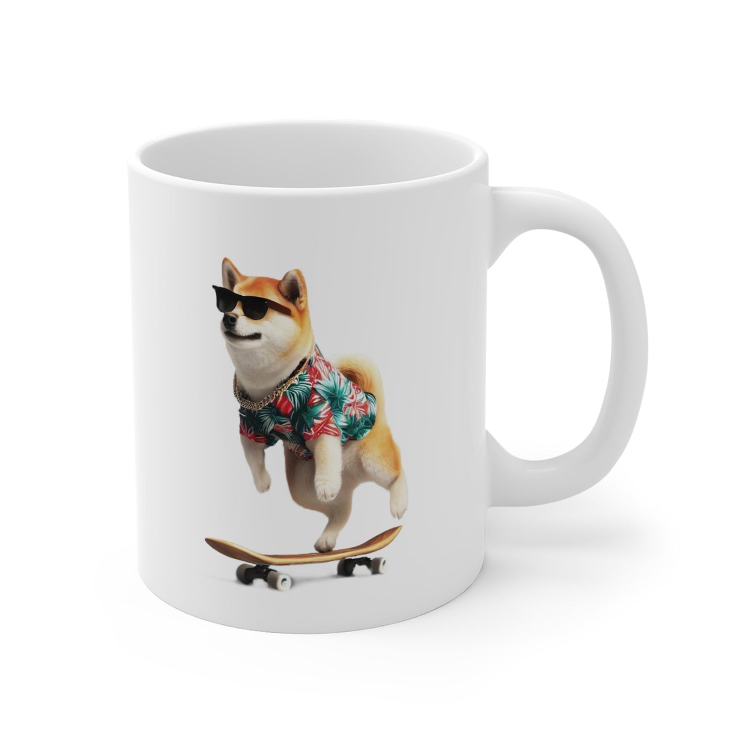 Mug Shiba In Hawaiian Shirt Mug 26654971685230926517 24 $ Mugs Onetify Stew's Incense