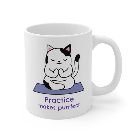 Mug Yoga Theme - Practice Makes Purrfect Mug 2858557057 24 $ Hem Onetify Stew's Incense