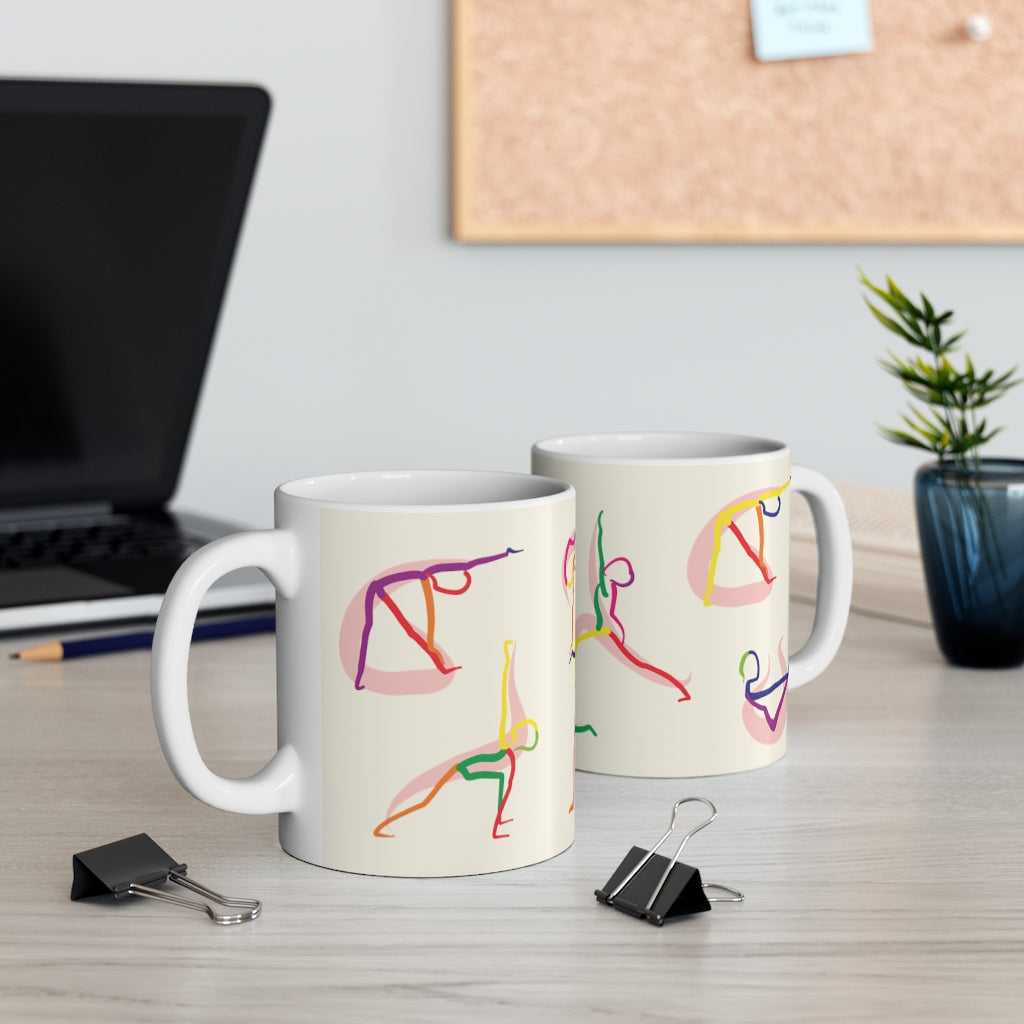 Mug Stick Figure Yoga Poses Coffee Tea Mug 2950894153 24 $ Mugs Onetify Stew's Incense