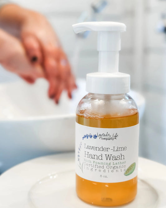 Lavender Lime Rich Foaming Hand Wash