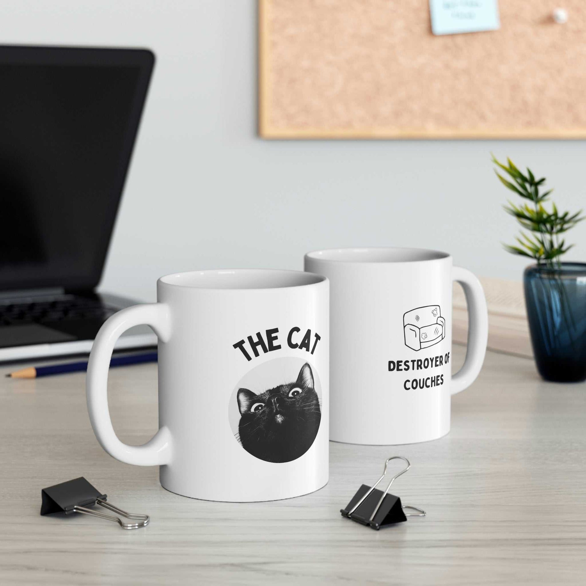 Mug The Cat Destroyer Of Couches Coffee Tea Mug 13919160163218798491 24 $ Shop All Onetify Stew's Incense