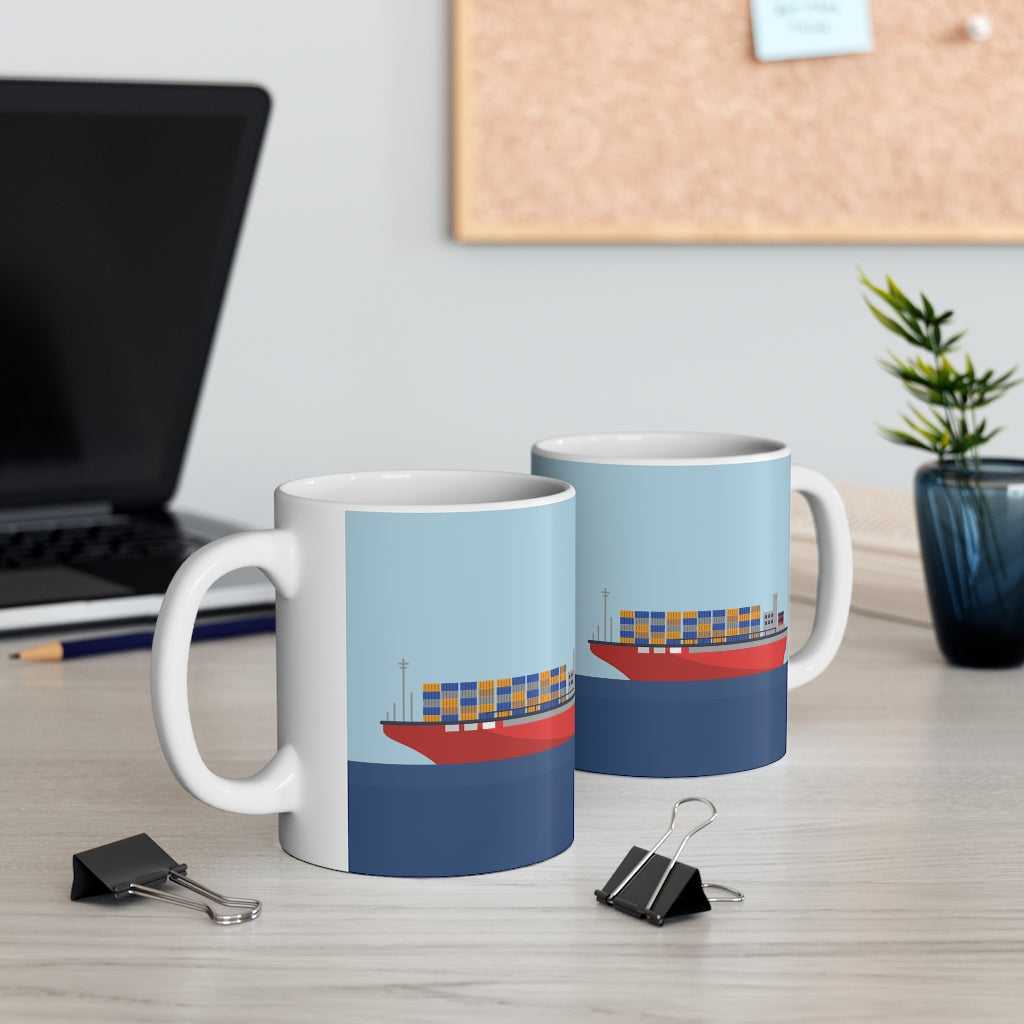 Mug Cargo Ship Ceramic Mug 11oz 29535512896075678219 24 $ Mugs Onetify Stew's Incense