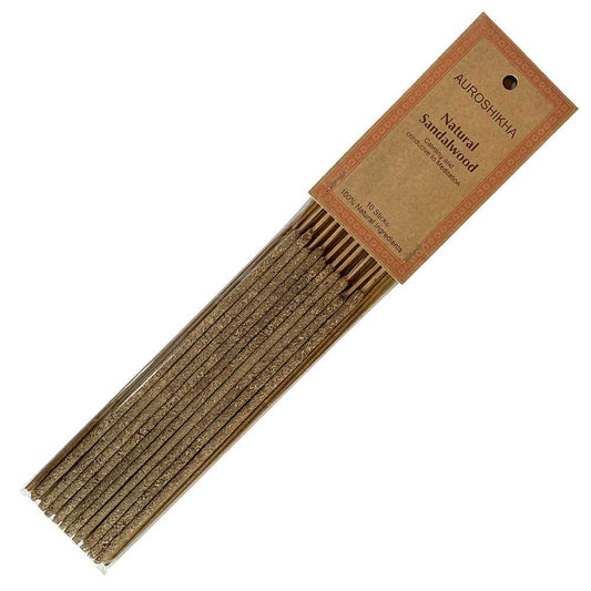 Incense Auroshikha Natural Sandalwood Resin Incense Sticks ANSD 4 $ Shop All The Witches Sage LLC Stew's Incense
