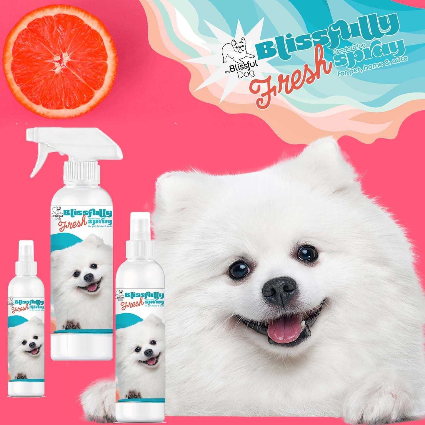 COMBO SPRAY Blissfully Fresh™ Deodorizing Spray sku-8150318415973 11 $ Pet Lovers Store The Blissful Dog Stew's Incense