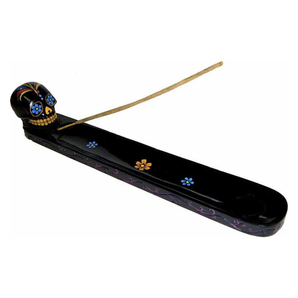 Incense Burner Black Sugar Skull Incense Burner 2256 9 $ Shop All The Witches Sage LLC Stew's Incense