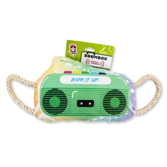 Chew Toys Retro Boombox Plush Dog Toy – with Squeaker & Crinkle Paper for Fun Play HOM318 14 $ Shop All American Pet Supplies Stew's Incense