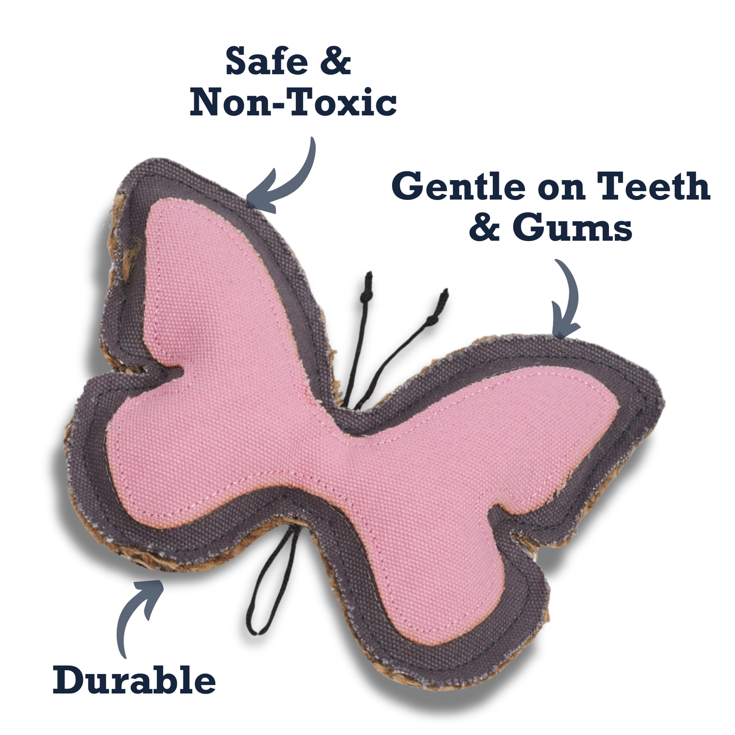 Jute Toys Country Living Canvas & Jute Butterfly-Shaped Dog Chew Toy – Durable, Safe and Non-Toxic ECO7554 14 $ Shop All American Pet Supplies Stew's Incense