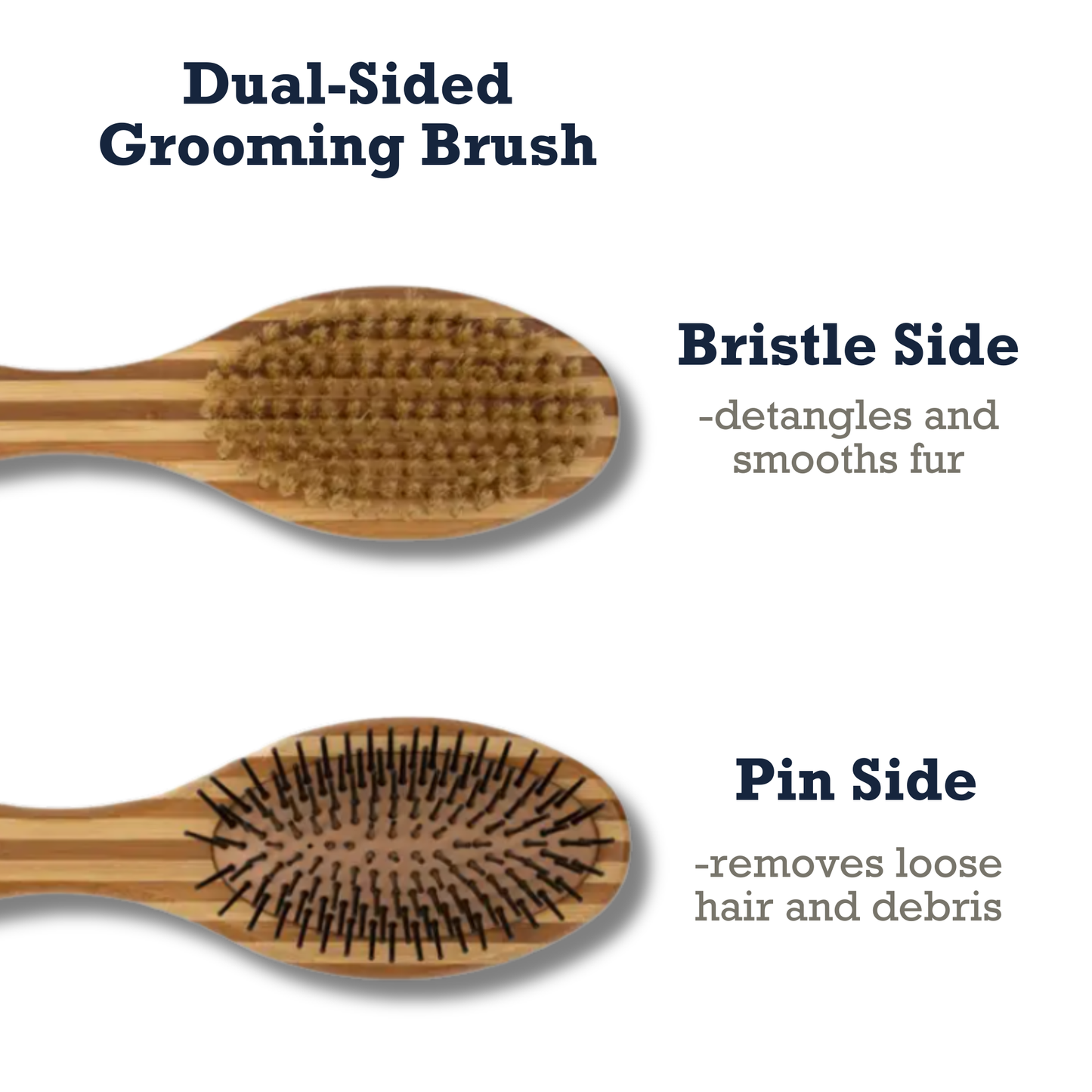 Grooming Kits Country Living Dual-Sided Natural Wood Dog Brush - Ergonomic, Durable & Versatile CL-1009 14 $ Shop All American Pet Supplies Stew's Incense