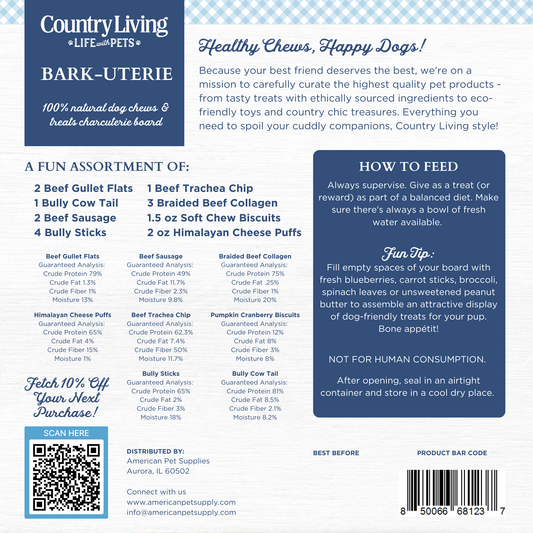 Dog Treats Bark-Uterie Board – Charcuterie-Inspired Natural Dog Treats Selection CL-BUB 29 $ Pet Lovers Store American Pet Supplies Stew's Incense