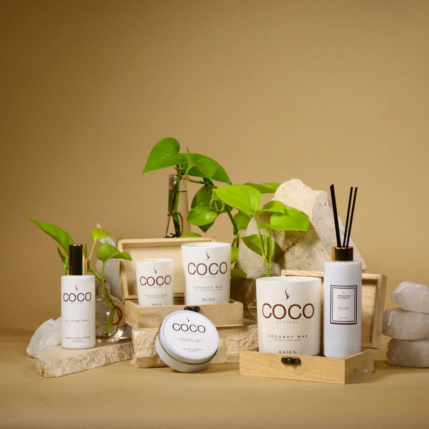 COCO All-in-One Spray 5oz Baies All-In-One Spray CRS5BA 20 $ Lava Rock Diffusers Stone Candles Stew's Incense