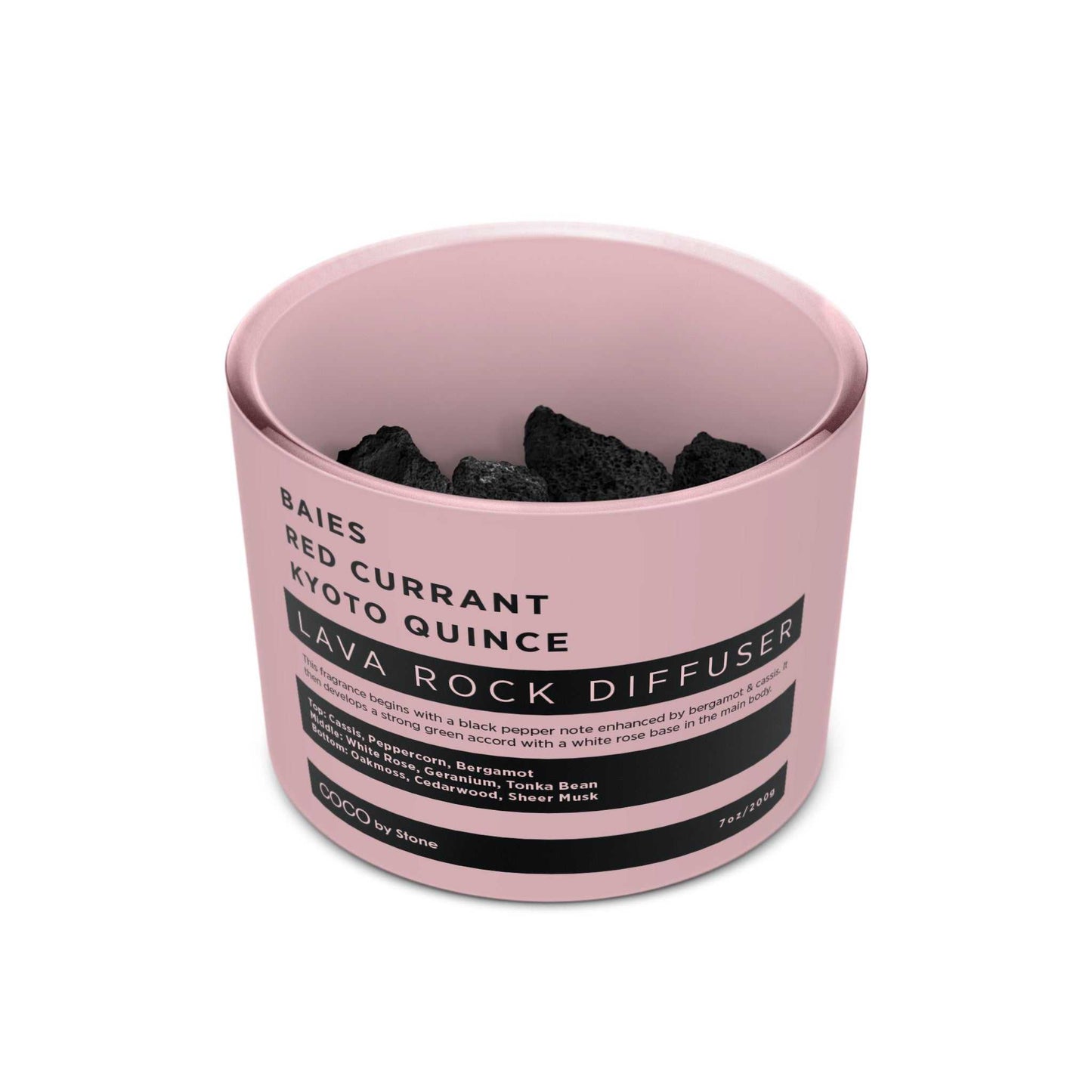 COCO Lava Rock Diffuser Lava Rock Diffuser (Baies | Red Currant | Kyoto Quince) COCO-LRD-BRCKQ 26 $ Lava Rock Diffusers Stone Candles Stew's Incense